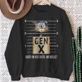 Gen X Raised On Hose Water And Neglect Gen X Sweatshirt Gifts for Old Women