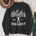 Gepriesen Sind Die Skiers Sweatshirt Geschenke für alte Frauen