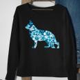 German Shepherd Aloha Hawaiian Dog Sweatshirt Gifts for Old Women