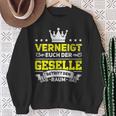 Geselle Bestanden Schellenbrief Exam Sweatshirt Geschenke für alte Frauen