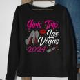 Girls Trip 2024 Las Vegas High Heel Birthday Squad Bachelor Sweatshirt Gifts for Old Women