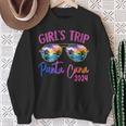 Girls Trip Punta Cana Dominican 2024 Sunglasses Summer Sweatshirt Gifts for Old Women