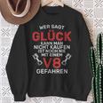 Glück Kann Man Kaufen V8 Motor Werkstatt Tuning Sweatshirt Geschenke für alte Frauen