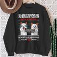 Glückwunsch Zu Deiner Flucht Kündigung Neuen Job Cat S Sweatshirt Geschenke für alte Frauen