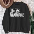 The Goatfather Goat Owner Animal Farmer Rancher Farming Sweatshirt Gifts for Old Women