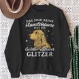 Golden Retriever Glitter Dog Holder Dog Owners Sweatshirt Geschenke für alte Frauen