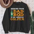 Golf Dad Bod Fathers Day Birthday Christmas Sweatshirt Gifts for Old Women