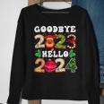 Goodbye 2023 Hello 2024 Happy New Year Christmas Xmas Sweatshirt Gifts for Old Women