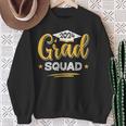 Grad Squad 2024 Matching Family Graduation Senior School Sweatshirt Gifts for Old Women