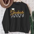 Graduate 2024 Senior Stuff Class Graduation Party Sweatshirt Gifts for Old Women