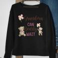 Grandma We Can Bearly Wait Gender Neutral Baby Shower Sweatshirt Gifts for Old Women