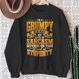 Grandpa I'm A Grumpy Old Man Papa Father's Day Sweatshirt Gifts for Old Women