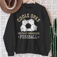 Grandpa Und Enkel Spielen Football Sweatshirt Geschenke für alte Frauen