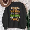 Grandpa Of The Yabba Dabba Two Ancient Times 2Nd Birthday Sweatshirt Gifts for Old Women