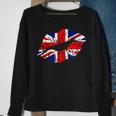Great Britain England Lips For Brit Sweatshirt Gifts for Old Women