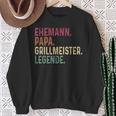 Grillmeister Dad Husband Legend Grill Sweatshirt Geschenke für alte Frauen