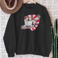 Grinning Cheshire Cat Fantasy Sweatshirt Gifts for Old Women