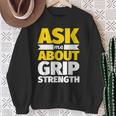 As Me About Grip Strength Weightlifting Sweatshirt Gifts for Old Women