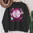 Groovy The Lab Is Everything The Forefront Of Saving Lives Sweatshirt Gifts for Old Women