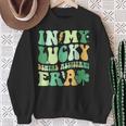 Groovy In My Lucky Dental Assistant Era St Patrick's Day Sweatshirt Gifts for Old Women