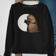 Groundhog Day Shadow Puppet Sweatshirt Gifts for Old Women