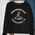 Groundhog Punxsutawney Groundhog Day Shadow Sweatshirt Gifts for Old Women