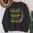 Guardian Angel Grandpa In Memory Of My Grandpa Sweatshirt Gifts for Old Women