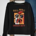 Guess What Chicken Butt Dad Siblings Friends Humor Sweatshirt Gifts for Old Women