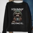 Guten Morgen Ganz Thin Ice Cream Black Sweatshirt Geschenke für alte Frauen