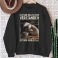 Hab Das Schonerstanden Ist Mir Nur Egal Süßes Slotier Sweatshirt Geschenke für alte Frauen