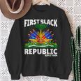 Haiti Heritage Since 1804 Proud Zoe Happy Haitian Flag Day Sweatshirt Gifts for Old Women