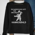 Hammersbald Der Nordische Gott Der Immatid Sweatshirt Geschenke für alte Frauen