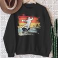 Handballer Vintage Retro Handball Sweatshirt Geschenke für alte Frauen
