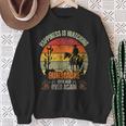 Happiness Is Watching Gun-Smoke Over And Vintage Cowboys Sweatshirt Gifts for Old Women