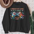Happy Easter Day Bunny Egg Gaming Lover Boys Girls N Sweatshirt Gifts for Old Women
