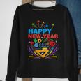 Happy New Year Christmas Teachers Sweatshirt Gifts for Old Women