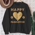 Happy Passover Jewish Passover Seder Matzah Sweatshirt Gifts for Old Women