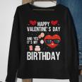 Happy Valentines Day And Yes It Is My Birthday V-Day Pajama Sweatshirt Gifts for Old Women