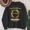 Harper Texas Total Solar Eclipse 2024 Sweatshirt Gifts for Old Women