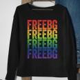 Hashtag Free Bg We Are Bg 42 Sweatshirt Gifts for Old Women