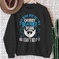 I Hate Being Sexy But I'm A Chubby Bearded Man Fathers Day Sweatshirt Gifts for Old Women