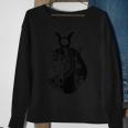 Hathor Egyptian Goddess Of The Sky Black And White Sweatshirt Gifts for Old Women