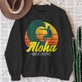 Hawaii Surfing Vacation & Hawaiian Surfer Sweatshirt Gifts for Old Women