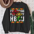 Hbcu Black History Month I'm Rooting For Every Hbcu Women Sweatshirt Gifts for Old Women
