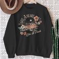 I Got A Heart Like A Truck Western Country Music Cowboy Sweatshirt Gifts for Old Women