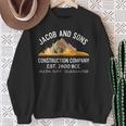 Hebrew Construction Egypt Pyramids Builders Passover Sweatshirt Gifts for Old Women