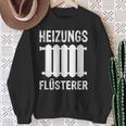 Heizungsbauer Aus Leidenschaft Heating Whisperer Sweatshirt Geschenke für alte Frauen