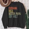 Held Beste Papa Der Welt Help S Sweatshirt Geschenke für alte Frauen