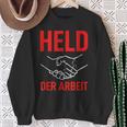 Held Der Arbeit Ossi Idea East Germany Sweatshirt Geschenke für alte Frauen