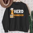 Herdmännchen I Chef Herd Meerkat With Chef's Hat Sweatshirt Geschenke für alte Frauen